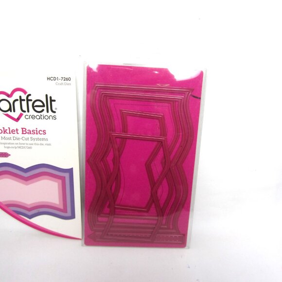 Heartfelt Creations Booklet Basics Die 6 Pcs HCD1-7260 Craft Dies - Picture 3 of 3